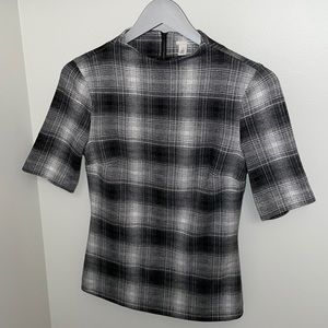 Halogen plaid SS EUC